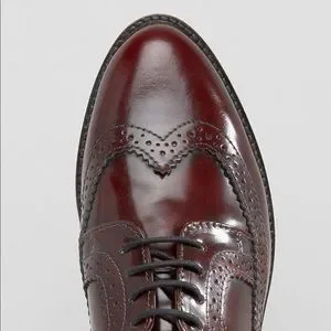  Man Marion Leather wingtip Brogues size 7 ASOS | Shoes | Asos Man Marion Leather Wingtip Brogues Size  main image 2